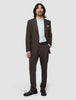 Tech Wool Blazer Dark Cocoa Brown Regular