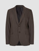 Tech Wool Suit Cocoa Brown