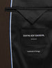 Tech Wool Blazer Dark Cocoa Brown Regular
