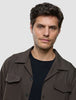 Tech Wool Overshirt Cocoa Brown