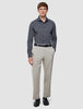 Travel Shirt Charcoal Grey Slim