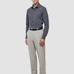Travel Shirt Charcoal Grey Regular
