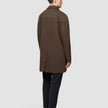 Waterproof Trench Coat Dark Brown