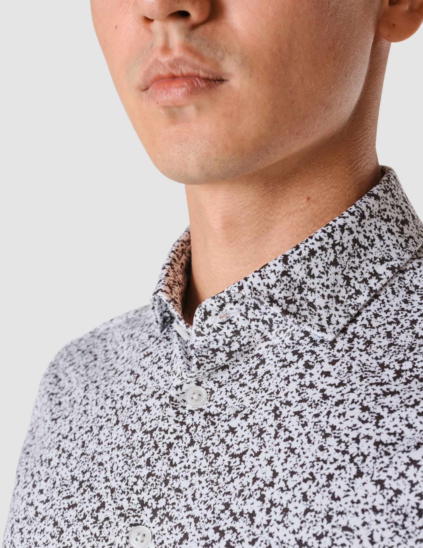 Classic Shirt Steel Flowers Slim