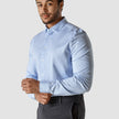 Classic Shirt Light Blue Stripes Regular