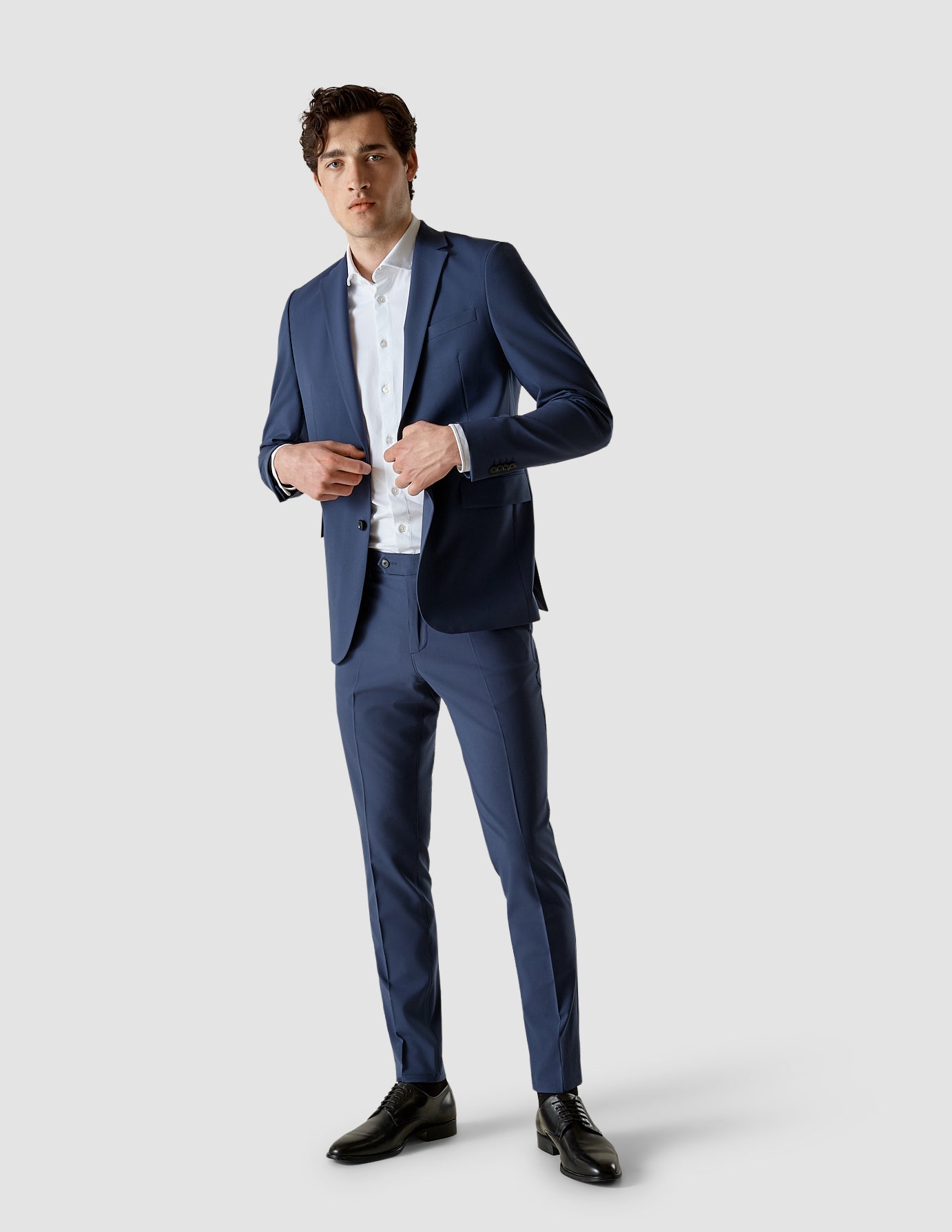 Essential Blazer Regular Marine Blue