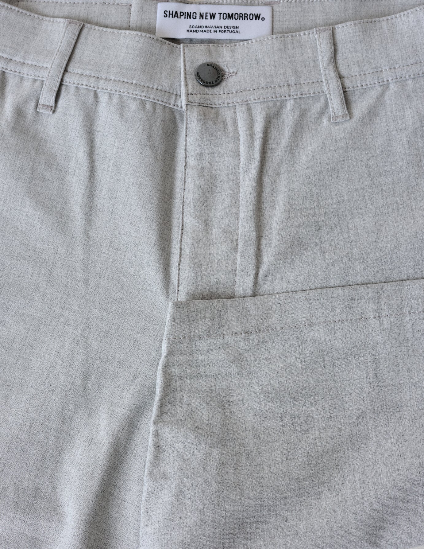 Tech Linen Shorts Ashes