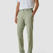 Tech Linen Elastic Pants Neutral Green